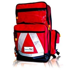 Plně vybavený profesionální záchranářský batoh