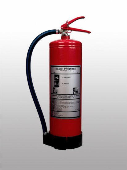 Hasicí přístroj plynový s čistým hasivem, typ CA6LE
