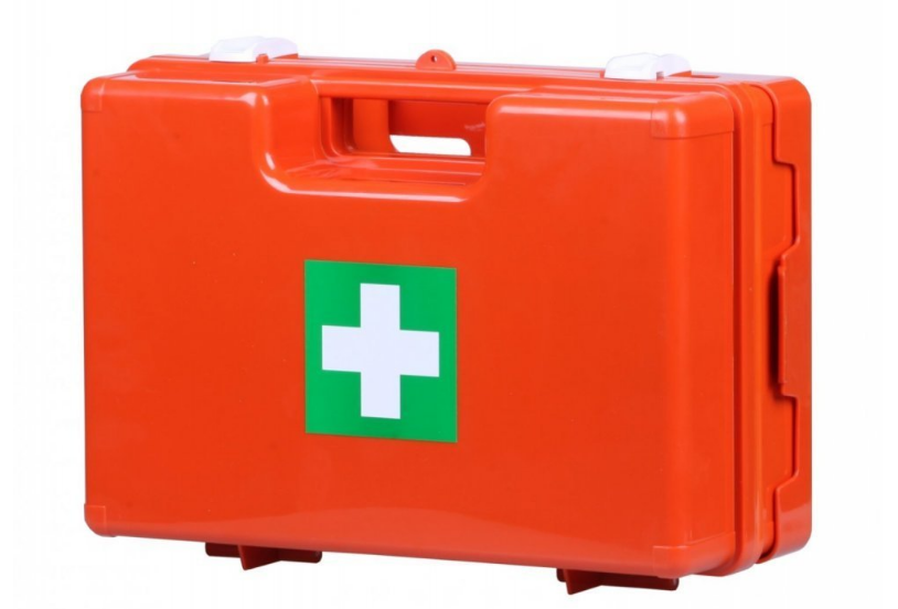 Zdravotnický kufřík - oranžový - DIN 13157