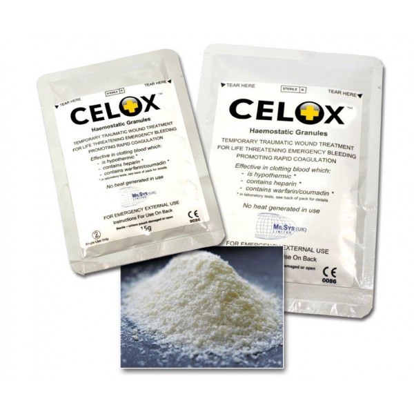 CELOX 15g - hemostatické granule