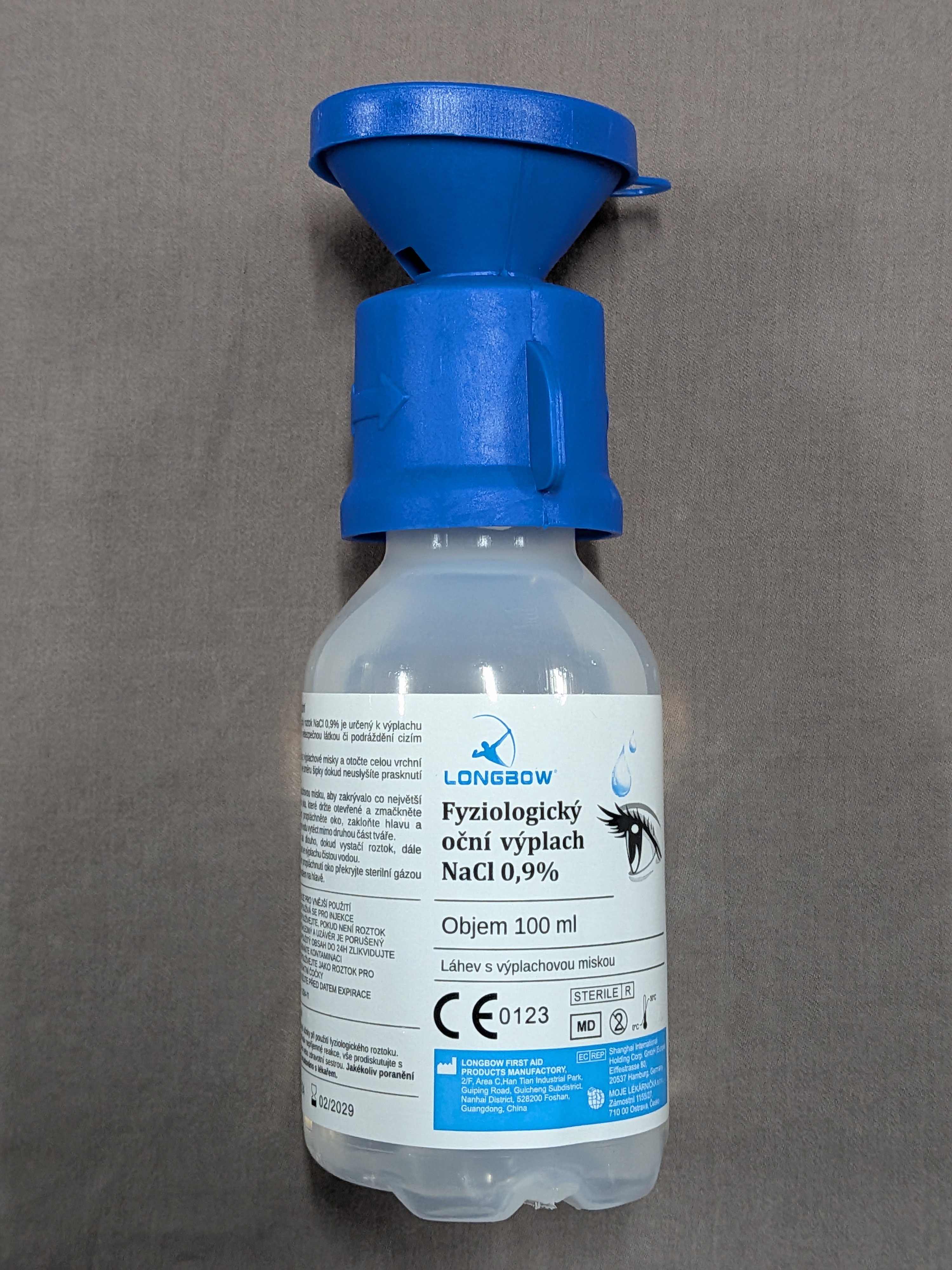 Láhev na výplach očí  100 ml